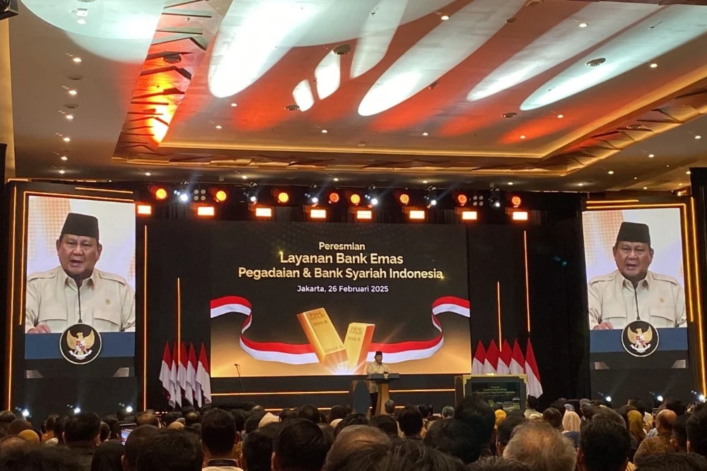 Resmi Diluncurkan Presiden Prabowo, BSI Jadi Bank Emas Pertama di Indonesia