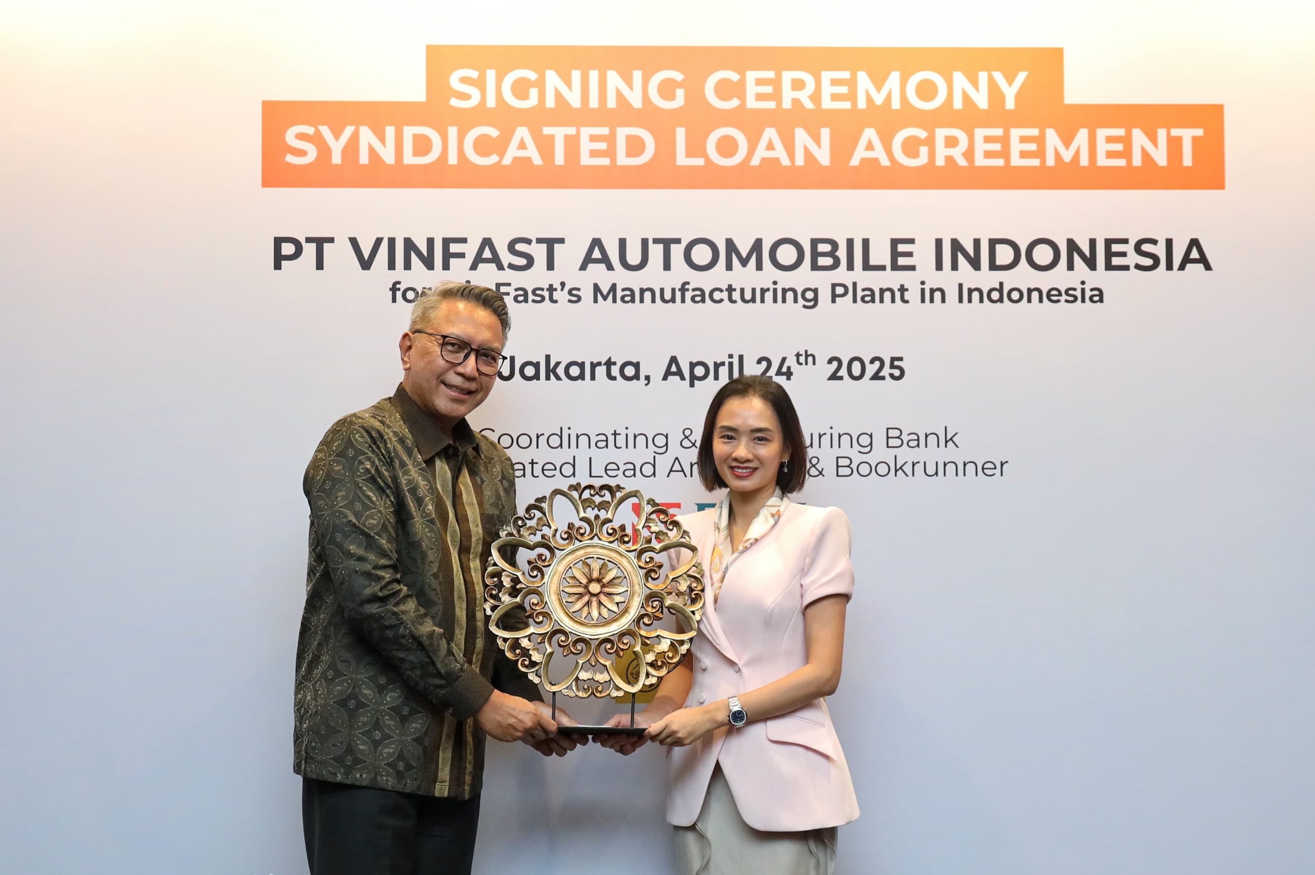 BNI Perkuat Ekosistem Kendaraan Listrik Lewat Pembiayaan Pabrik VinFast