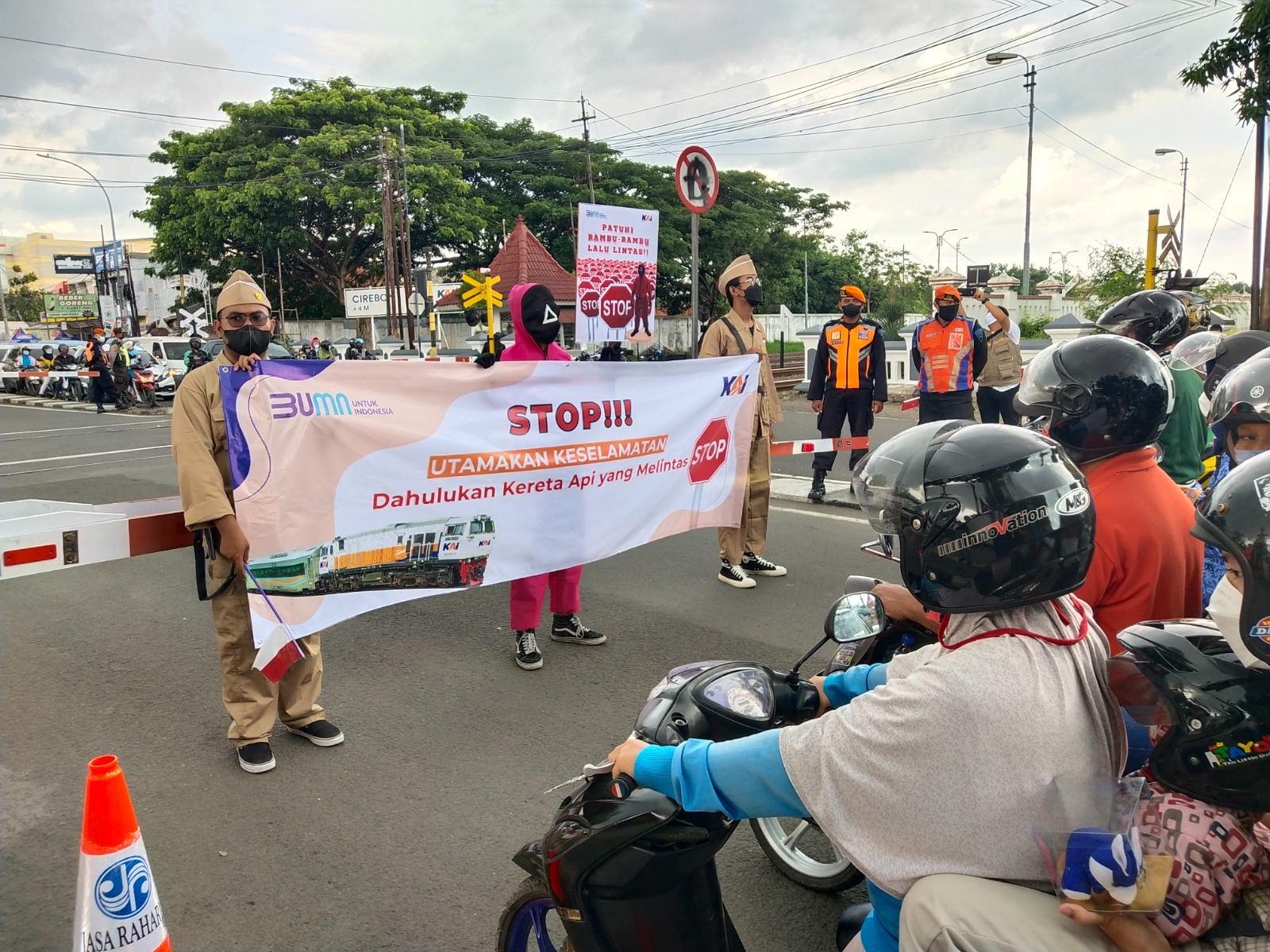 KAI Daop 4 Semarang Waspada, Perkuat Koordinasi dengan Aparat untuk Pengawasan Perlintasan