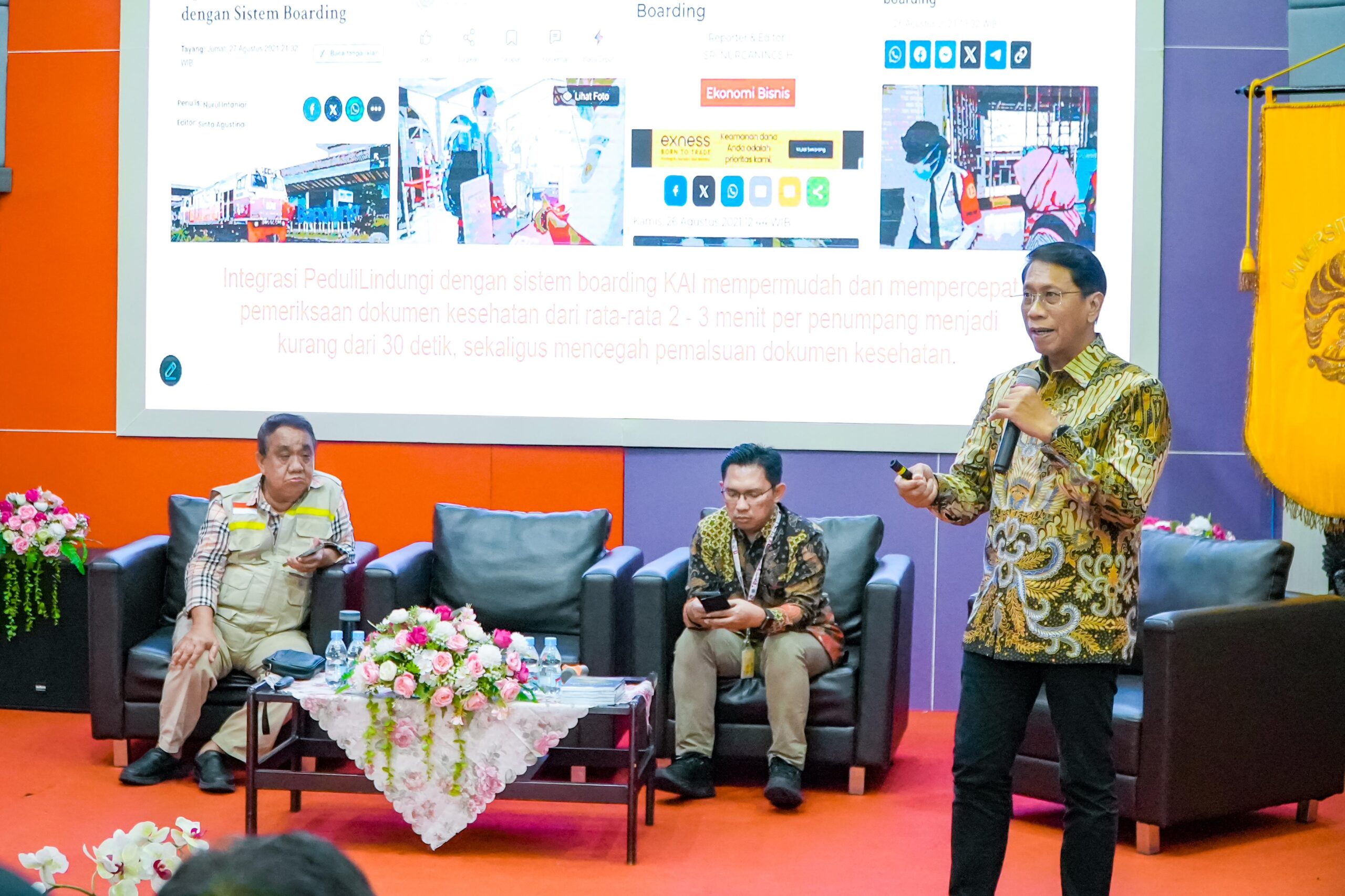Mendorong Inovasi dan Keberlanjutan di KAI: Sebuah Perspektif dari CEO Talks FIA UI